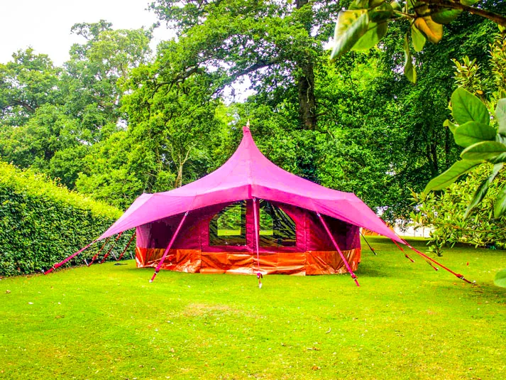 Canvas Festival & garden party marquee hire - Templar