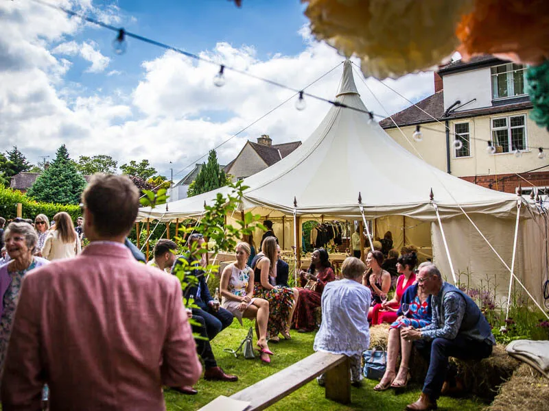 Garden Wedding Marquee Hire
