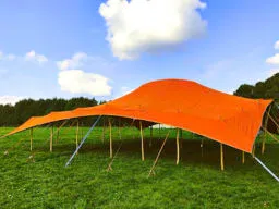 Bedouin Arc Marquee Side View