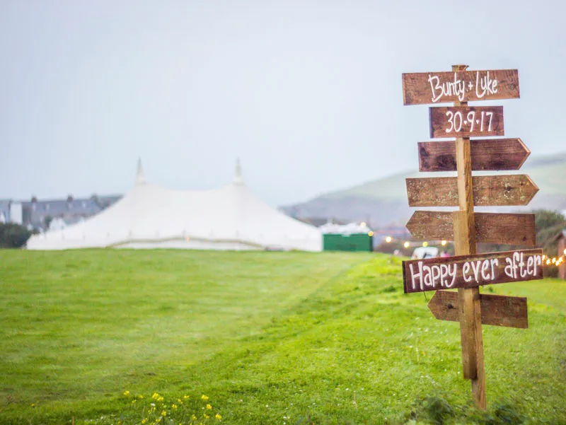 Wedding Marquee Hire By The Sea