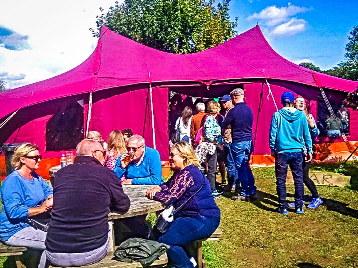 Templar Marquee 2 pole Woodfest