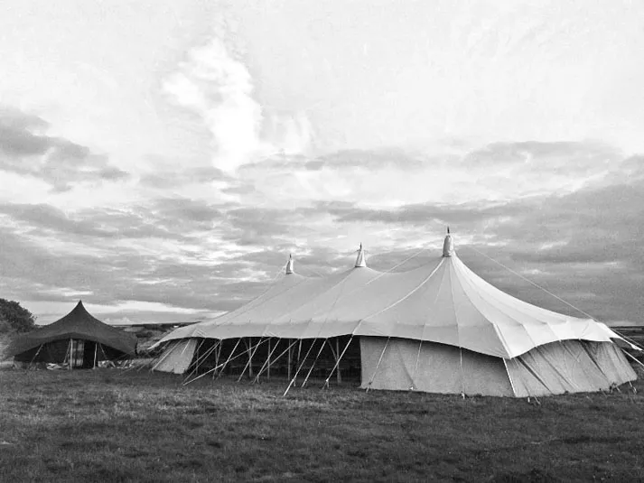 Marquee Wedding Large Canvas Venue