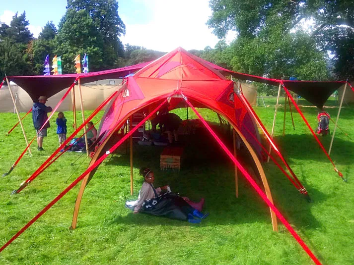Dragon Tent Unique Festival Venue Space