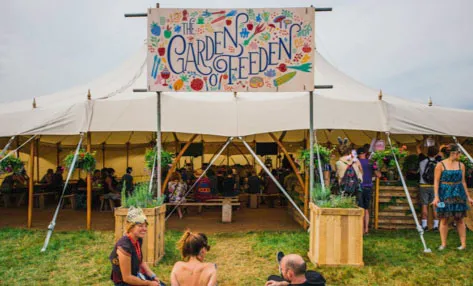 Star Marquee Festival Venue at Shambala