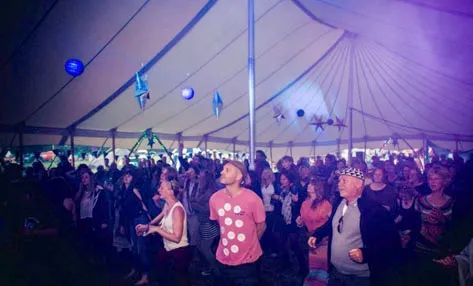 Star Marquee Festival Interior