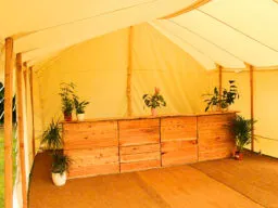 Bar in 20 by 15 Marquee